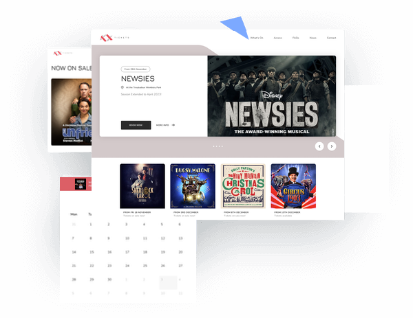 KX Tickets Ticketing Website